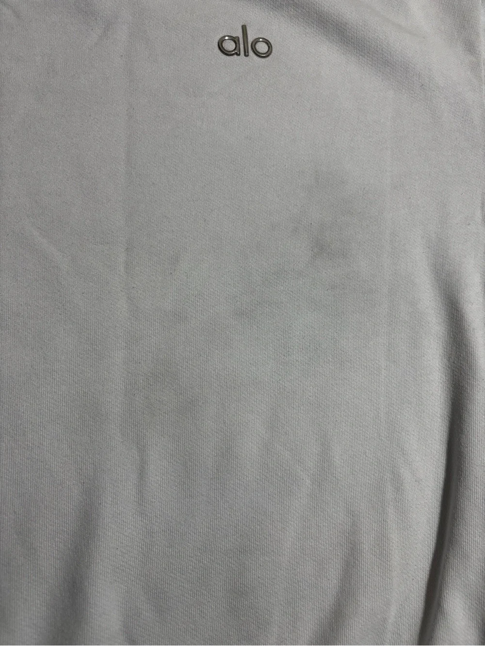 Alo Accolade Crew Neck White Size XS